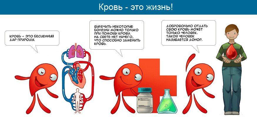 Комикс о донорстве 1