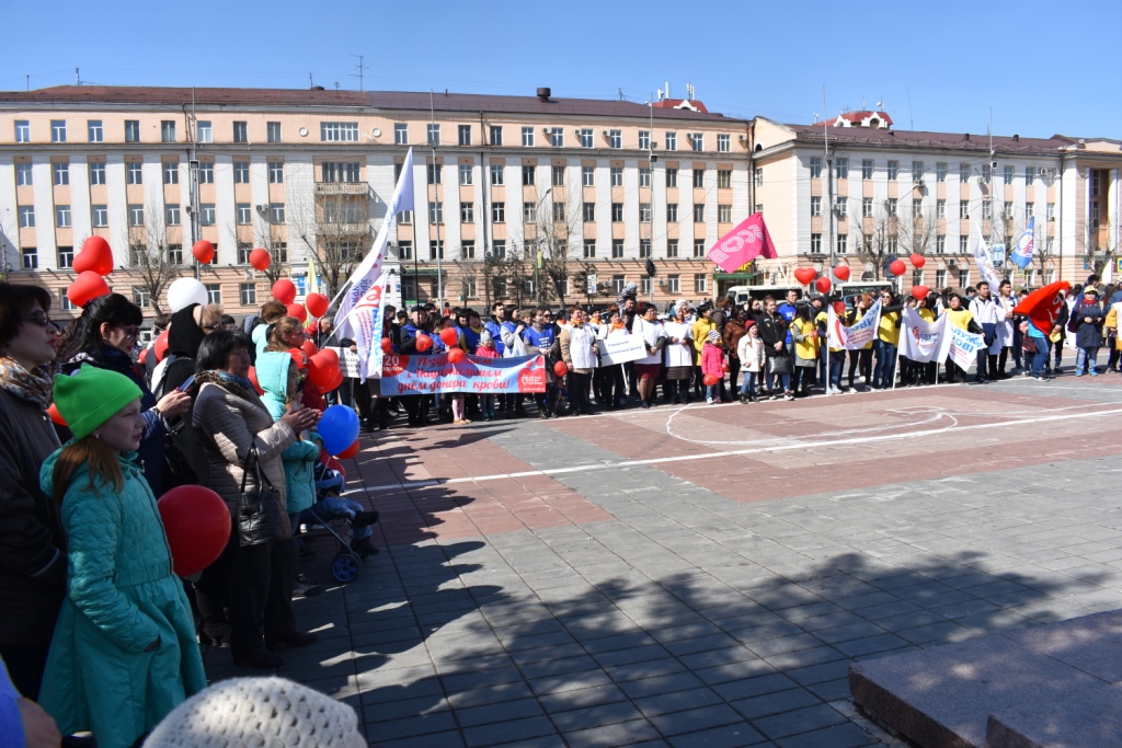 В Улан-Удэ отпраздновали Национальный день донора