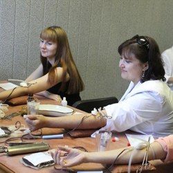 В Кубанском филиале ООО «РусГидро» прошла донорская акиця