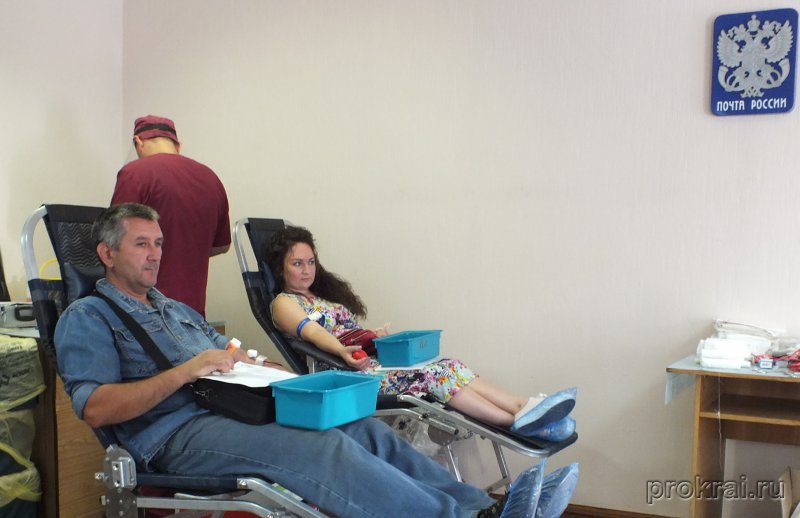 Донорство для почтальонов Красноярска – добрая традиция