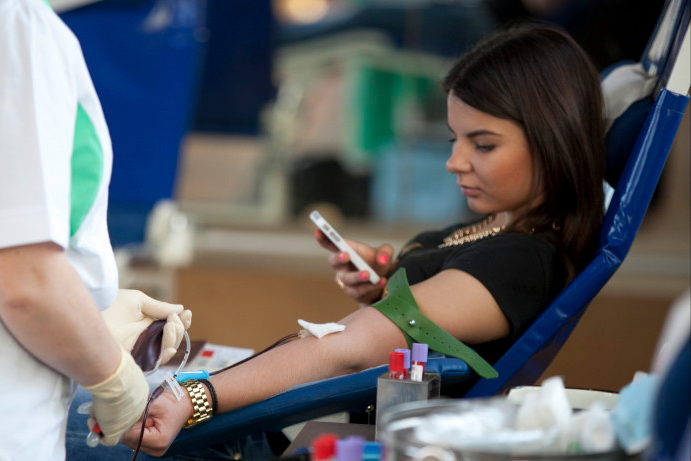 Жители Подмосковья смогут сдать кровь в рамках Донорской субботы 3 августа