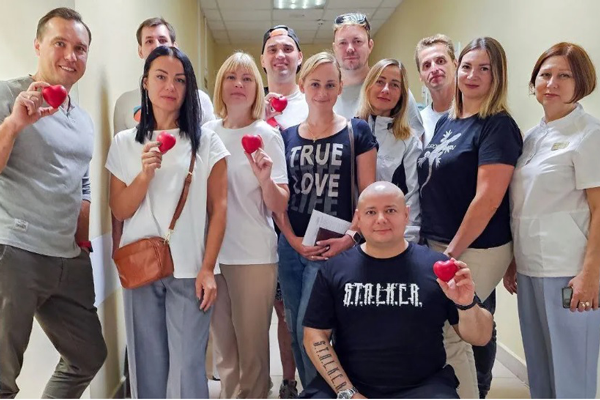 Инструкторы и посетители фитнес-центра в Коломне сдали донорскую кровь для пациентов областной больницы 