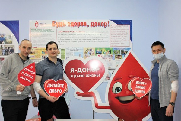 Сотрудники «ТНС энерго Марий Эл» стали донорами крови