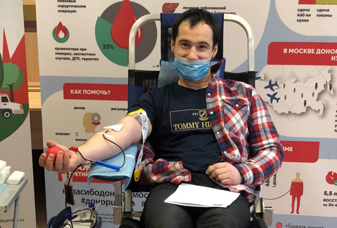 На Московском машиностроительном предприятии имени В.В. Чернышева прошел пятидневный донорский марафон