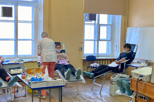 В Санкт-Петербургском государственном институте культуры прошел очередной День донора