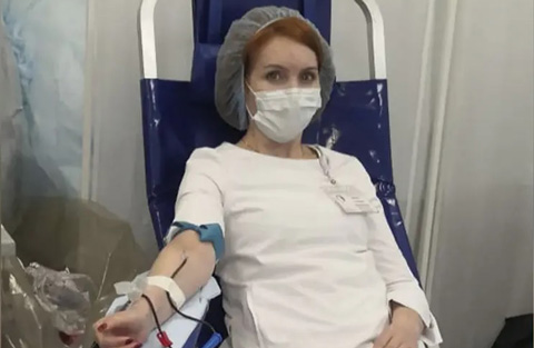В ходе донорской акции кровь сдали сотрудники больницы Вересаева 