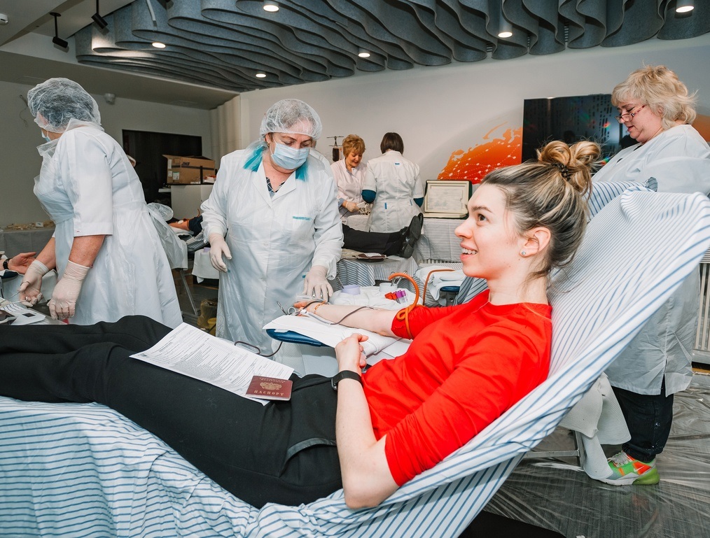 Российские железнодорожники в 2024 году сдали 5,8 тонн крови для медучреждений