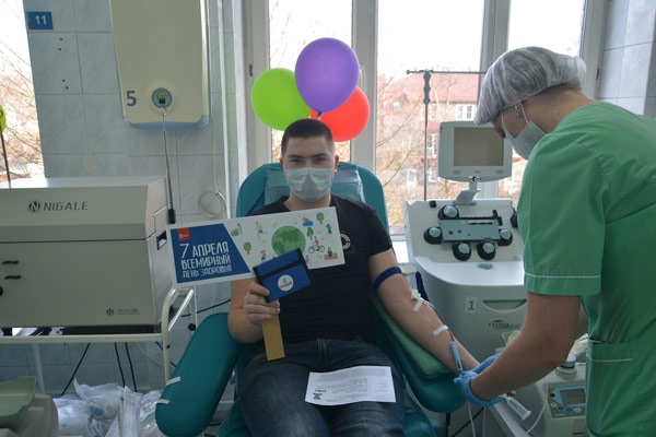 В Калининградской области провели донорскую акцию, приуроченную ко Всемирному Дню здоровья