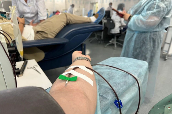 Активисты Штаба общественной поддержки Республики Татарстан сдали плазму крови