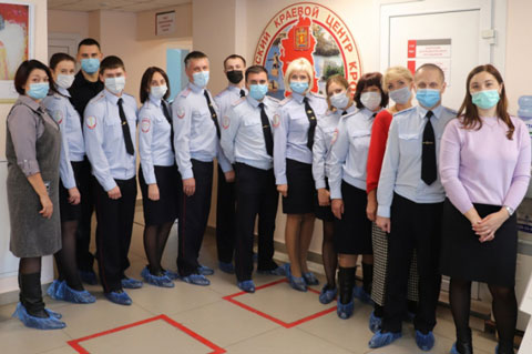 В День сотрудника органов внутренних дел России подведены итоги ведомственной донорской акции