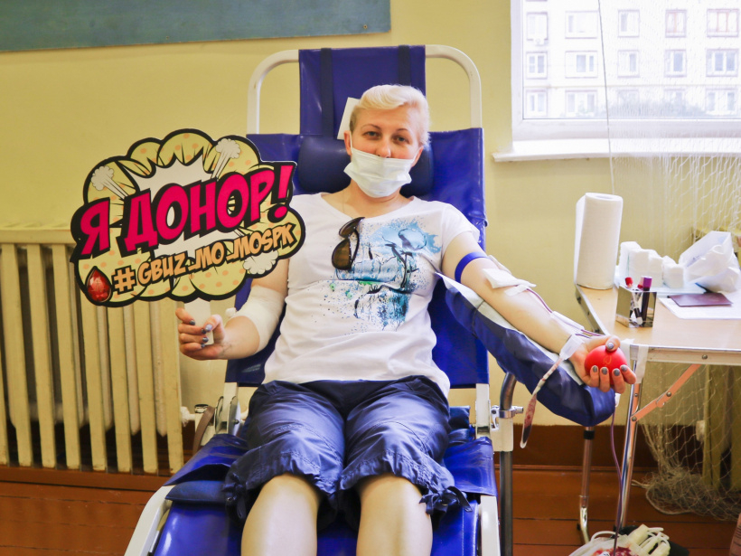 Озерчане сдали кровь