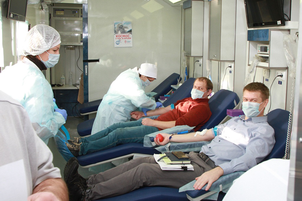 Авиастроители Таганрога провели День донора 