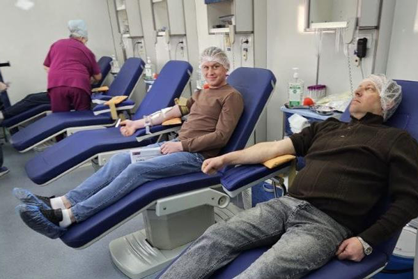 Работники предприятия «Черномортранснефть» приняли участие в традиционной донорской акции