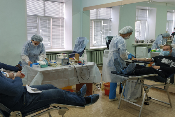 92 жителя Арского района в Татарстане сдали кровь на выездной акции