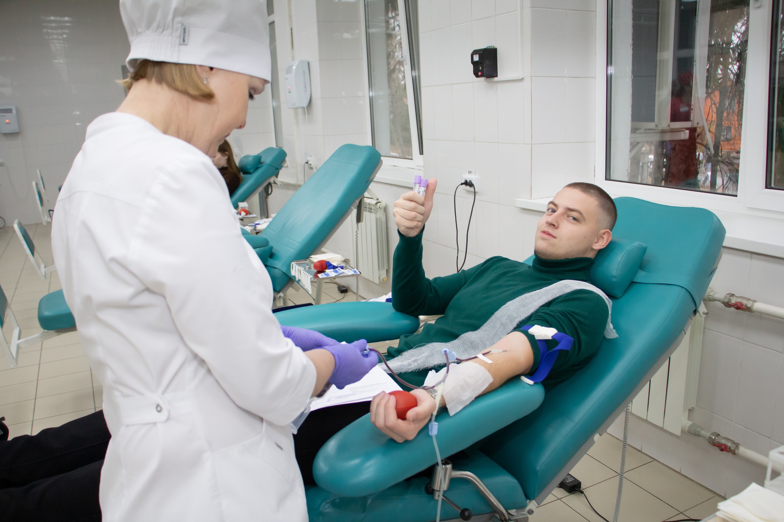 В Курске студенты и преподаватели Юго-Западного государственного университета присоединились к донорской акции