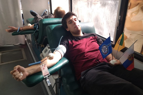 Сотрудники пензенского предприятия «Электроприбор» приняли донорскую эстафету