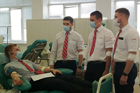 Челябинский автотранспортный техникум активно участвует в Южноуральском молодежном донорском движении