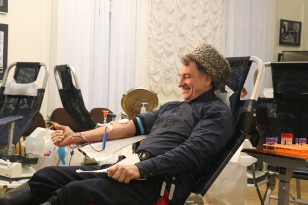 Донорская акция #МыОднойКрови в очередной раз прошла в Доме национальностей