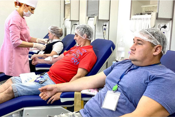 День донора прошел в аэропорту Краснодара