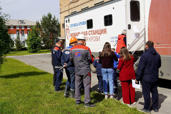 Красноярские цементники пополнили банк донорской крови