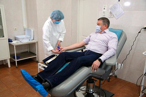 Губернатор Вологодчины запустил «донорский марафон» 