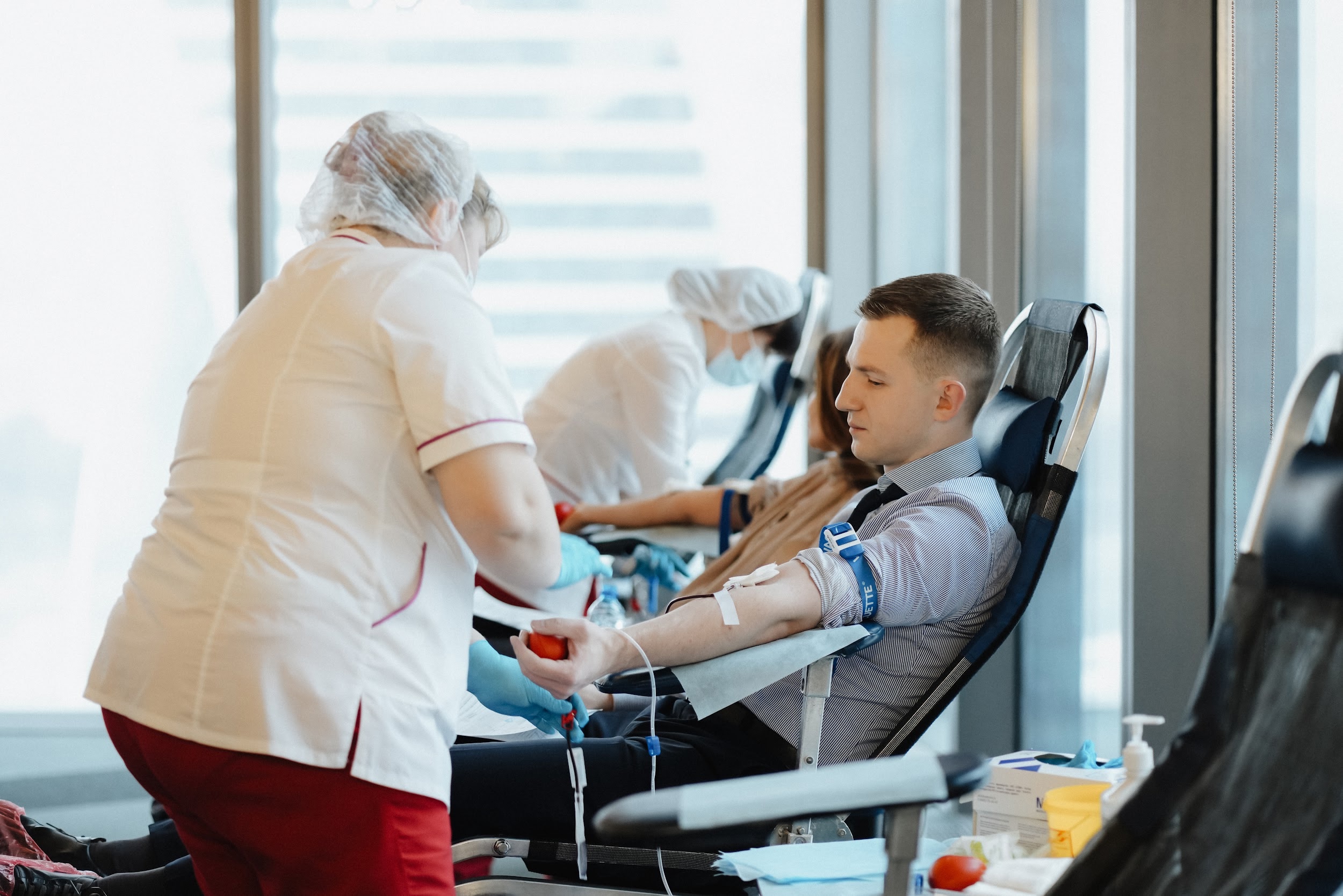 Сотрудники крупнейшей волонтёрской организации «Добро.рф» провели корпоративный День донора