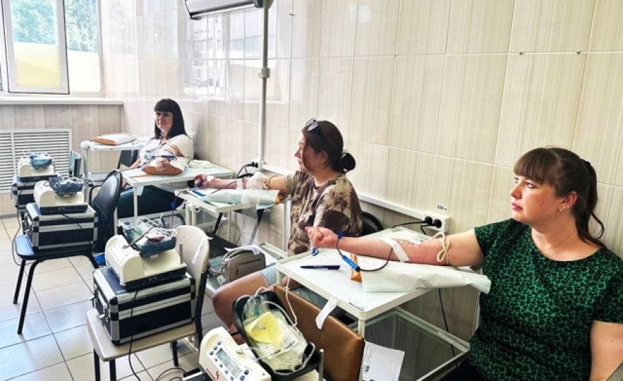 На предприятии «Ил – Авиастар» в Ульяновске прошла традиционная благотворительная акция «День донора»