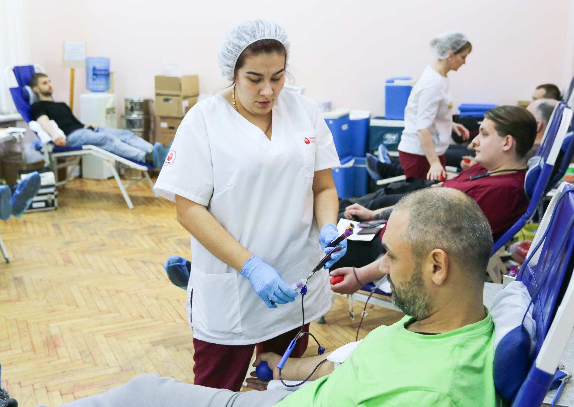 Первую донорскую акцию Дубненской больницы в 2025 году посетило более 150 человек