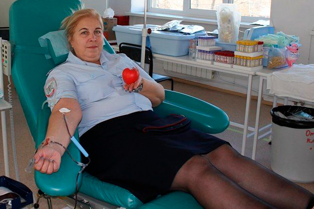 Транспортные полицейские Челябинска поделились своей кровью