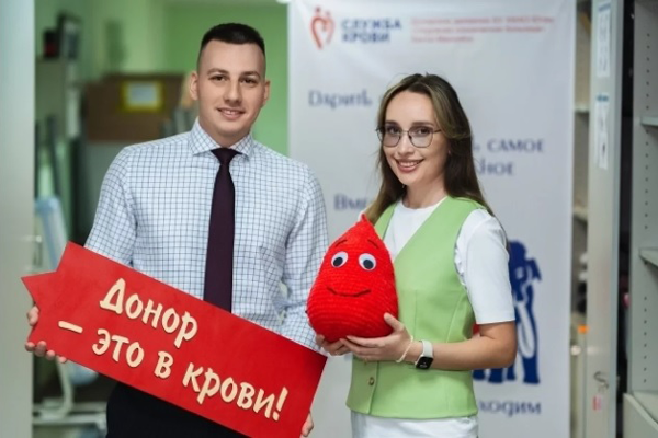 Волонтеры «Газпромнефть-Хантоса» приняли участие в Дне донора