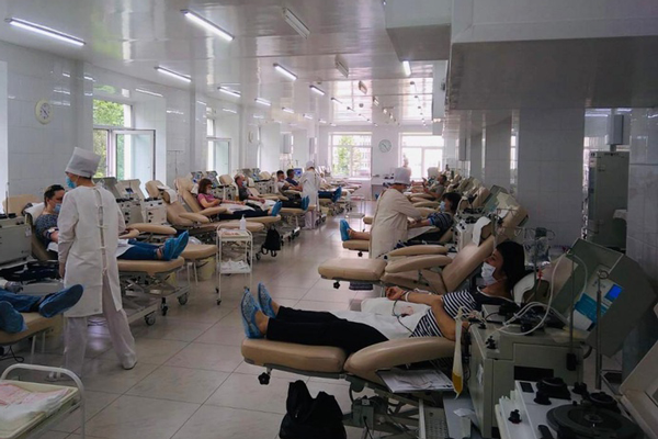 130 литров компонентов донорской крови пожертвовали нижегородцы во Всемирный день донора