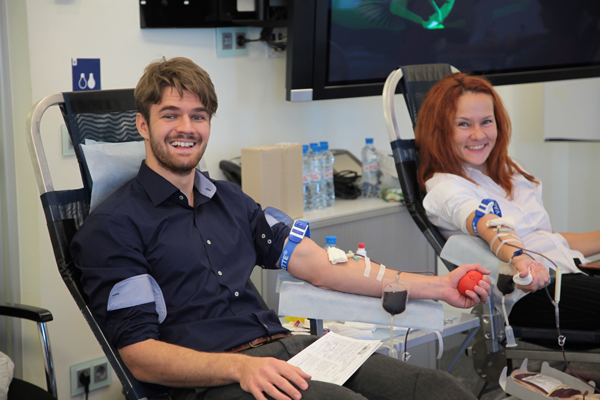 В Петербурге стартовала традиционная осенняя акция – Городской молодежный день донора