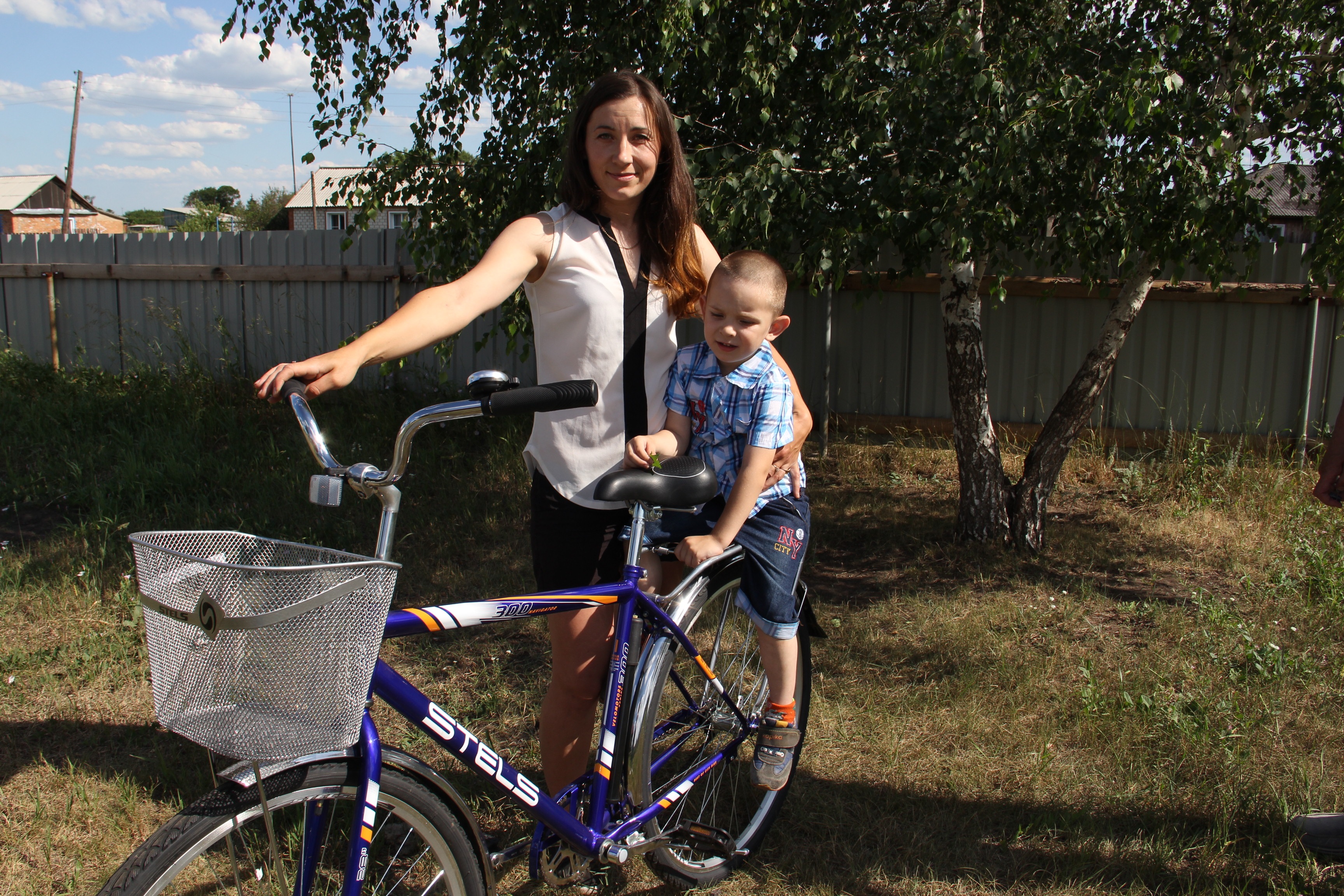 Велосипед – приз за донорство 