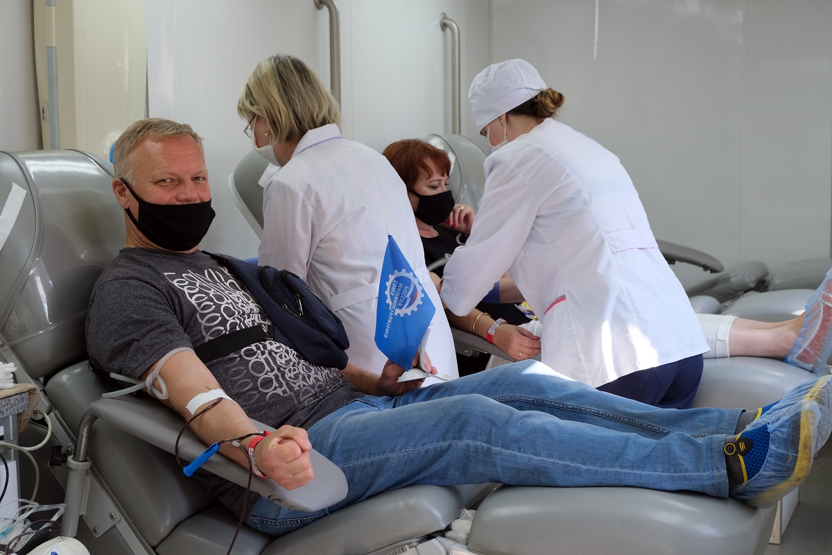 Сотрудники научно-исследовательского института «Сигнал» вновь присоединились к донорскому движению