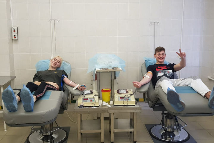 Ступинские студенты приняли участие в донорской акции