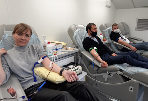 Сотрудники компании «Ставропольэнергосбыт» приняли участие в донорской акции