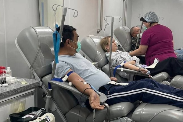 В районе Калмыкии доноры сдали более 118 литров крови 