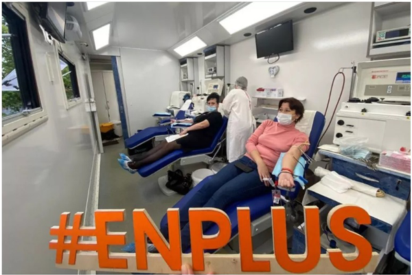 Корпоративная донорская акция для сотрудников предприятия «Волгаэнерго»