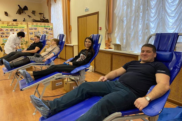 День донора прошел в Министерстве природных ресурсов и экологии Калужской области