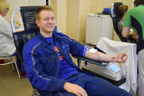 Кровь сотрудников предприятия «ЕвроХим» в Ленинградской области – на помощь людям!