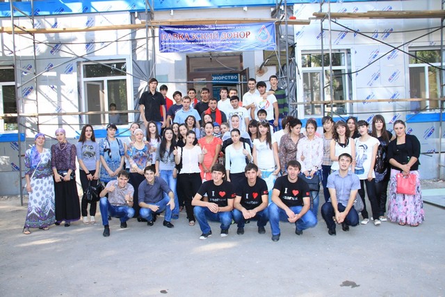 Свыше 250 молодых дагестанцев прияли участие в акции «Кавказский донор»