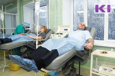 В Коми растет число доноров крови