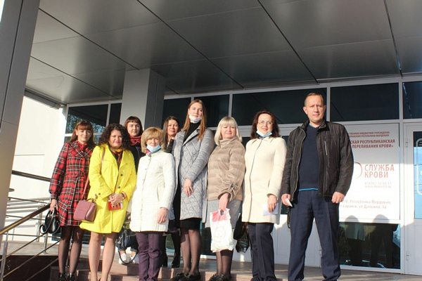 Сотрудники Росреестра Мордовии поддержали донорскую акцию