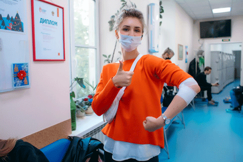 Доноры Петербурга сдали 70 литров крови за один день