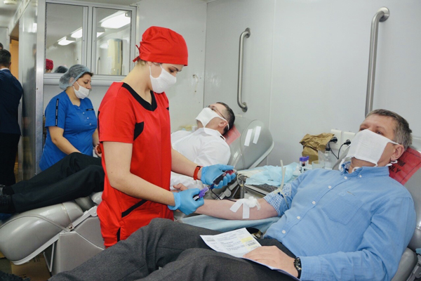 Доноры предприятия «Транснефть – Дружба» пополнили банк крови в Брянске