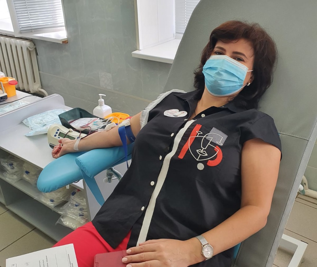 Сотрудники системы социальной защиты Оренбурга приняли участие в Дне донора