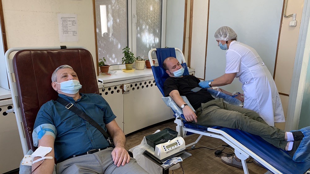 День донора на Ростовском электровозоремонтном заводе