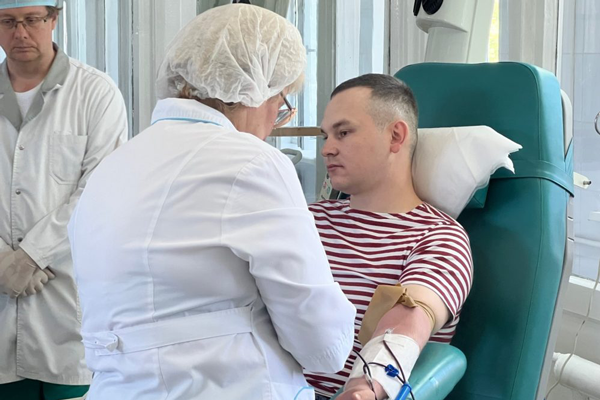 Тверские росгвардейцы сдали донорскую кровь для нужд региональных медучреждений