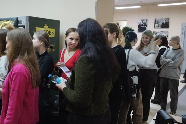 Юбилейный День донора в университете культуры в Петербурге