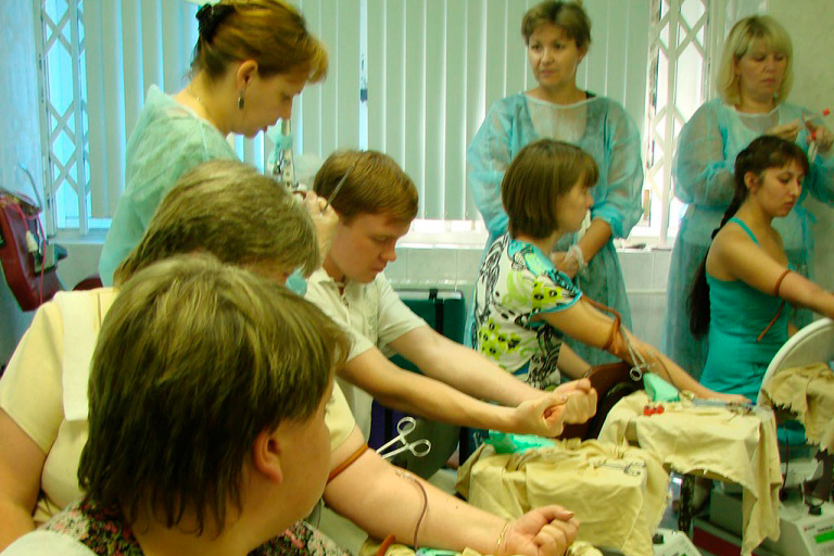 Сотрудники Ижевского завода «Купол» откликнулись на призыв медиков сдать кровь